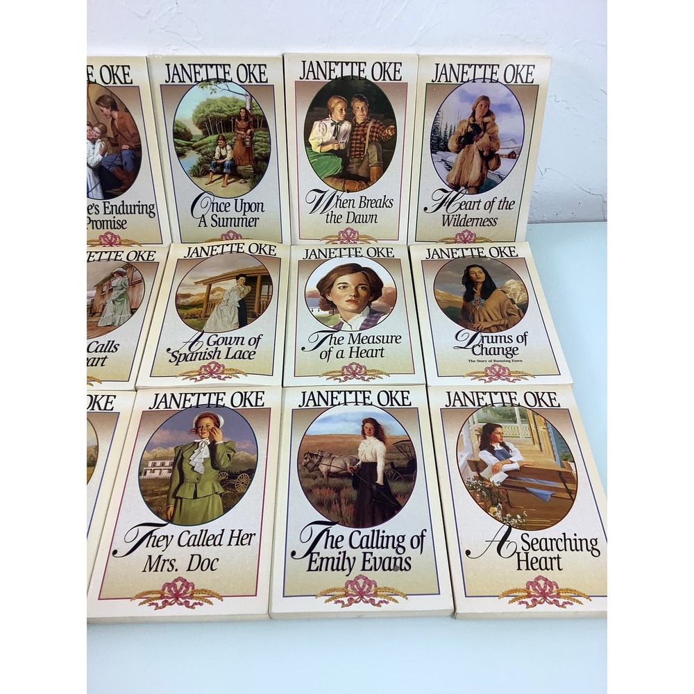 Janette Oke PB books lot of 18 Christian Roma e Fiction Novels EUC - Picture 7 of 12